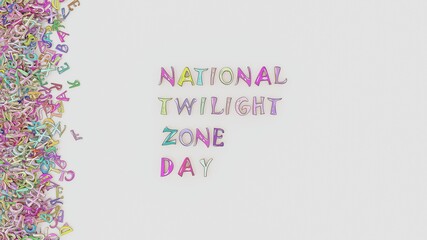 National twilight zone day