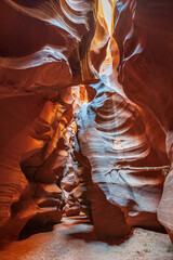 Antelope Canyon, slot canyon near Page, Arizona, USA