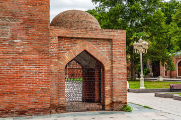 Old Turkish bath Chokek in Ganja city built in the 17th century