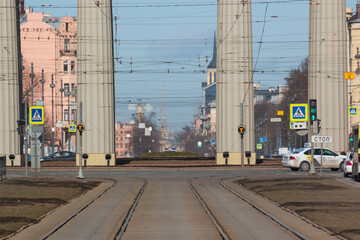 city ​​gate in St. Petersburg