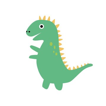 happy kind dinosaur for kids perfect for business element