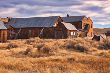Obraz premium Bodie ghost town in the High Sierras