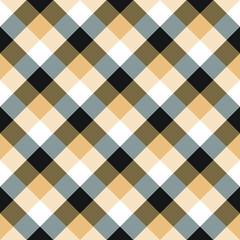 Diagonal plaid pattern, bright fabric checkered print, colorful tartan wallpaper