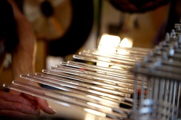 Euphone - instrument de musique - rare doigt humide eau son 