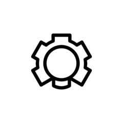 Chakram Weapon Monoline Icon Logo for Graphic Design