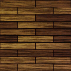 Fototapeta premium Wood floor texture, hardwood floor texture. Wooden floor background. 3d rendering.