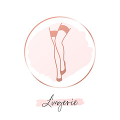 Lingerie beauty social media highlight cover