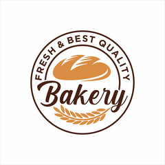 Vintage Retro Bakery Logo Badges And Labels Stock Vector, bakery home use, bakery, food market, cafe, restaurant etc. Vector Illustration