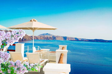 caldera of Santorini, Greece