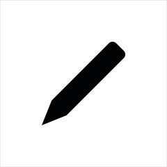 Pencil icon vector illustration. Vector icon of pencil