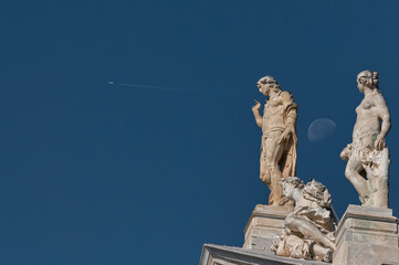 When Saints talks to moon and airplane 