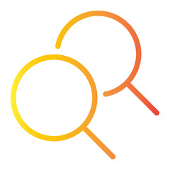 search gradient icon