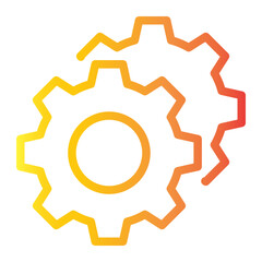 setting gradient icon