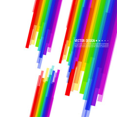 Vector abstract colorful background