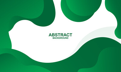 Abstract green background. Vector illustration