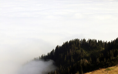 misty morning in the mountains :Turkey ,Kaçkar Mountains
