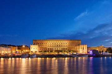 Obraz premium The Royal Palace, Stockholm, Sweden