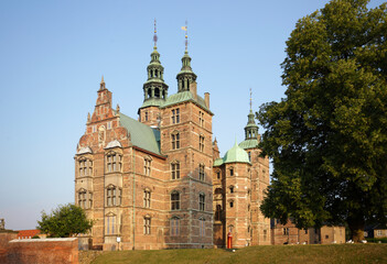 Rosenborg Castle in Copenhagen, Denmark
