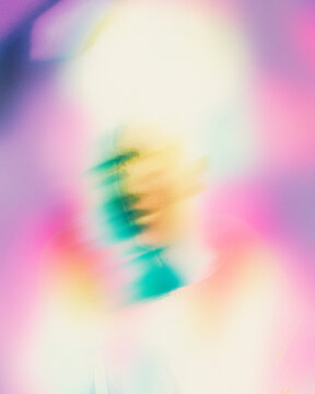 abstract colorful background with bokeh