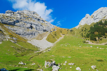 Fototapeta na wymiar Blick vom Mount Pilatus auf den Vierwaldstättersee, Schweiz