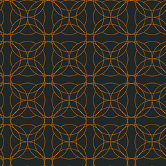 Seamless vector pattern on the theme of Halloween. Endless texture for wallpaper, flyers, covers, banners, fill pattern, web page, background, surface.
