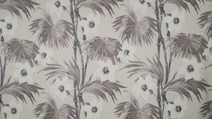 seamless floral pattern on fabric