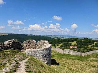 ruins of the ancient fortress
