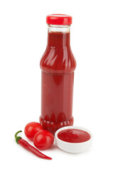 Bottle of tomato sauce