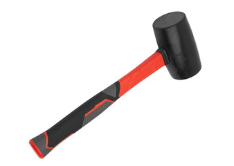 Rubber hammer isolated