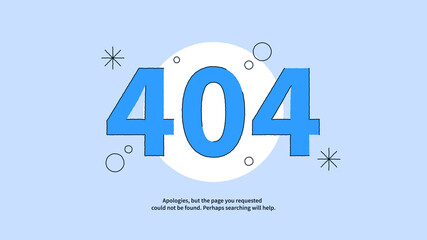 Error Web Page Concept