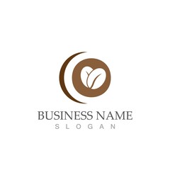 coffee bean icon vector