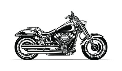 motorcycle sport bike silhouette - obrazy, fototapety, plakaty