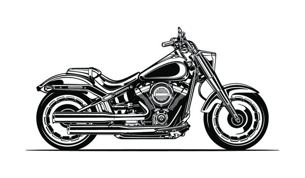Premium Vector  A drawing of a motorcycle with the word honda on it