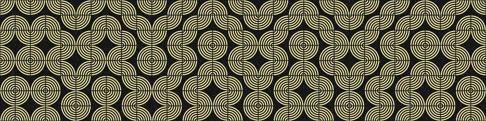 Abstract Geometric Pattern generative computational art illustration