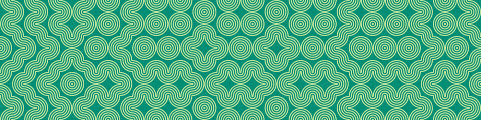 Abstract Geometric Pattern generative computational art illustration