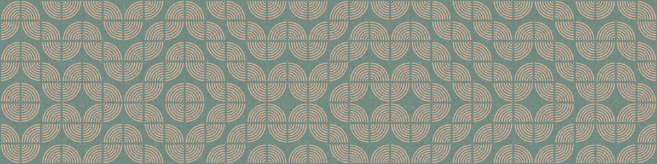 Abstract Geometric Pattern generative computational art illustration