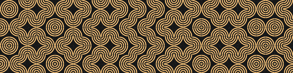 Abstract Geometric Pattern generative computational art illustration