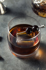 Boozy Refreshing Chocolate Old Fashioned Cocktail
