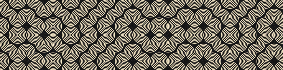 Abstract Geometric Pattern generative computational art illustration