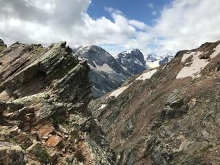 landscape in the mountains