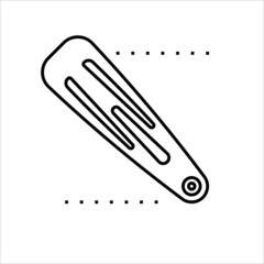 Barrette Icon, Hair Clasp, Clip, Slide, Decorative Hair Clip