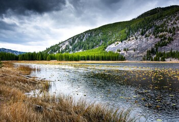 Storm Clouds over Harlequin Lake