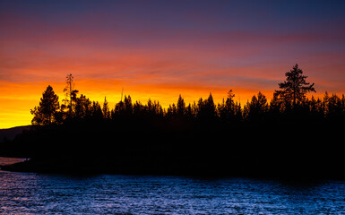 Evining Glow over the Madison