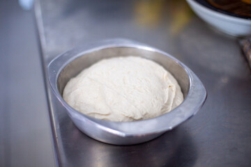 Fototapeta na wymiar dough for baking