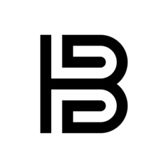 Letter B logo design 