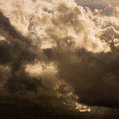 clouds in the sky