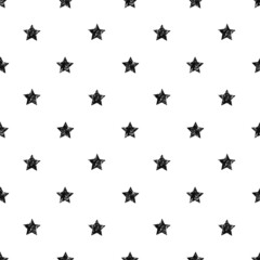 
Vector star pattern seamless white background, stylish design