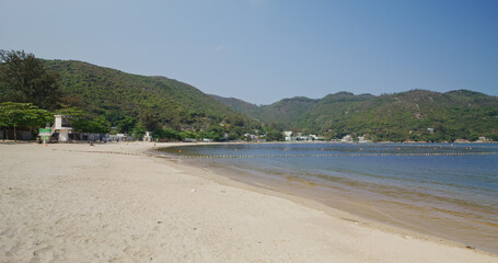 Sand beach in Mui wo