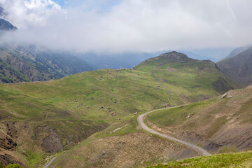 Mountain Digoria. North Ossetia. Russia.