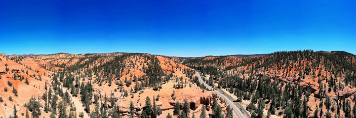 180-2 View Outside Bryce Canyon Nat Pk